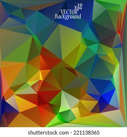 Abstract geometric background for use in design - vector illustration