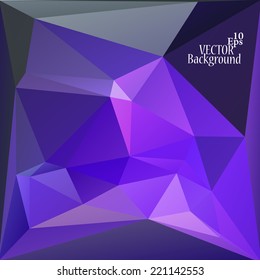 Abstract geometric background for use in design - vector illustration