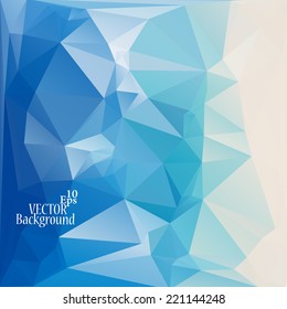 Abstract geometric background for use in design - vector illustration