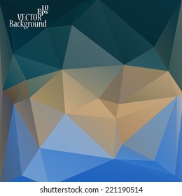 Abstract geometric background for use in design - vector illustration