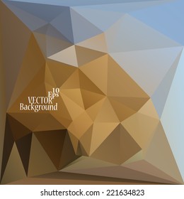 Abstract geometric background for use in design - vector illustration