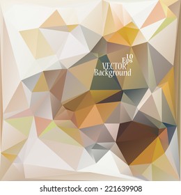 Abstract geometric background for use in design - vector illustration