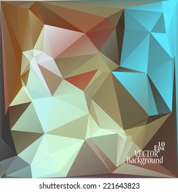 Abstract geometric background for use in design - vector illustration
