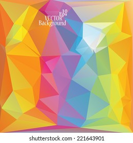 Abstract geometric background for use in design - vector illustration