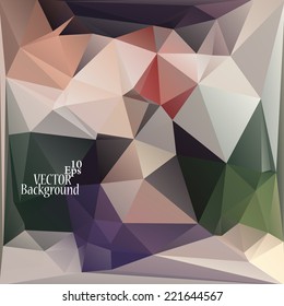 Abstract geometric background for use in design - vector illustration