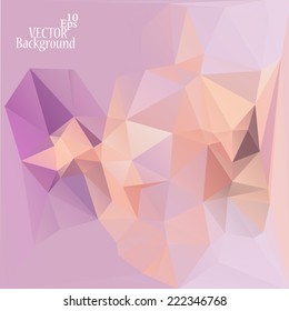 Abstract geometric background for use in design - vector illustration