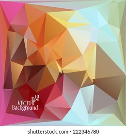 Abstract geometric background for use in design - vector illustration