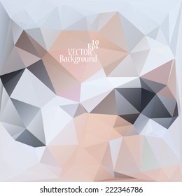 Abstract geometric background for use in design - vector illustration