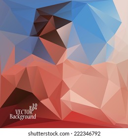 Abstract geometric background for use in design - vector illustration