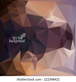 Abstract geometric background for use in design - vector illustration