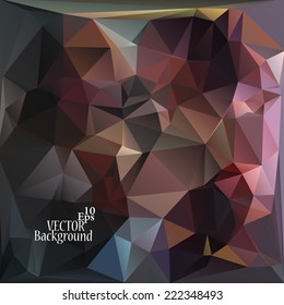 Abstract geometric background for use in design - vector illustration