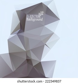 Abstract geometric background for use in design - vector illustration