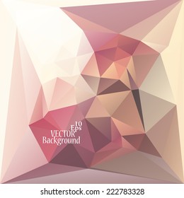 Abstract geometric background for use in design - vector illustration
