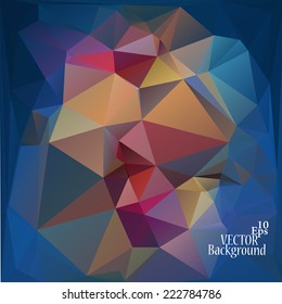 Abstract geometric background for use in design - vector illustration