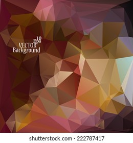 Abstract geometric background for use in design - vector illustration