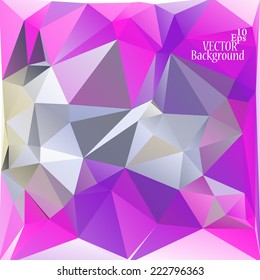 Abstract geometric background for use in design - vector illustration