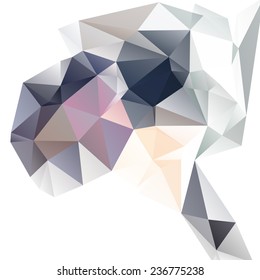 Abstract geometric background for use in design - vector illustration