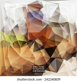 Abstract geometric background for use in design - vector illustration