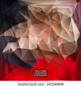 Abstract geometric background for use in design - vector illustration