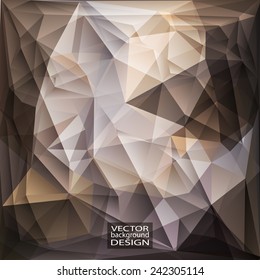 Abstract geometric background for use in design - vector illustration