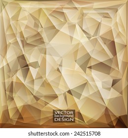 Abstract geometric background for use in design - vector illustration