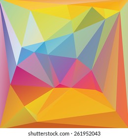 Abstract geometric background for use in design - vector illustration