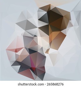 Abstract geometric background for use in design - vector illustration