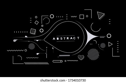 Abstract geometric background Use for modern design, cover, poster, template, brochure, decorated, flyer, banner.