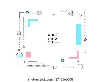 Abstract geometric background Use for modern design, cover, poster, template, brochure, decorated, flyer, banner.