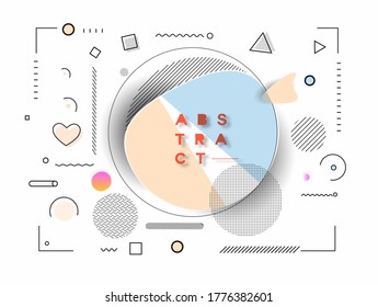Abstract geometric background Use for modern design, cover, poster, template, brochure, decorated, flyer, banner.