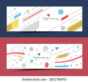 Abstract geometric background Use for modern design, cover, poster, template, brochure, decorated, flyer, banner.