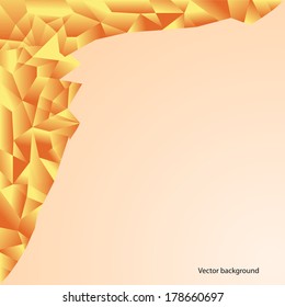 Abstract geometric background. For use in your design