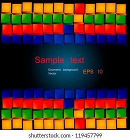 Abstract geometric Background Vector