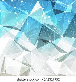 Abstract geometric background. Vector.