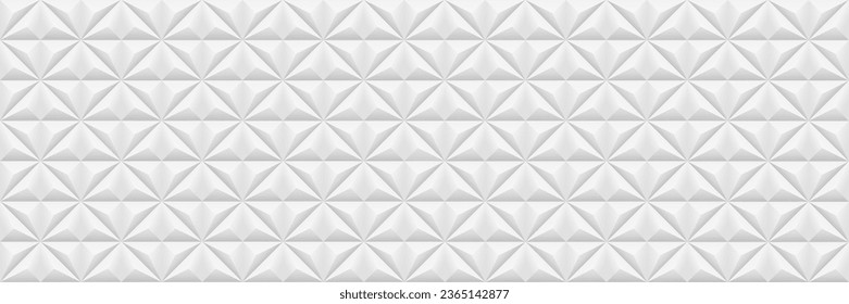 Abstract geometric background. Vector 3d illustration. Triangle or pyramid white shapes. Luxury cover design. Futuristic element for design