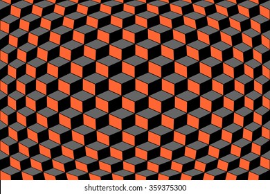 Abstract geometric background. Vector art.