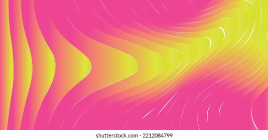 Resumen del vector de fondo geométrico. Resumen Banner de plantilla colorido con color de degradado.