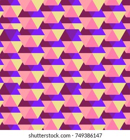 Abstract geometric background. Vector colorful pattern with polygons. Modern tribal templates. 