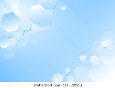 Abstract geometric background. Vector cover from a set of geometric shapes. Gentle colors