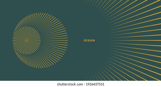 Abstract geometric background. Vector creative design.