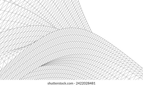 abstract geometric background vector drawing