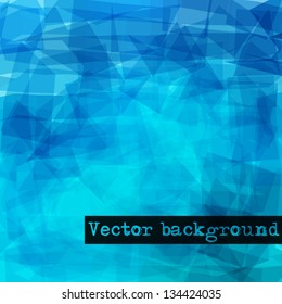 Abstract geometric background. Vector EPS 10.