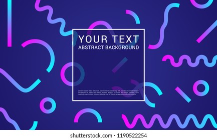 Abstract geometric background vector eps10