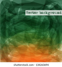 Abstract geometric background. Vector EPS10.