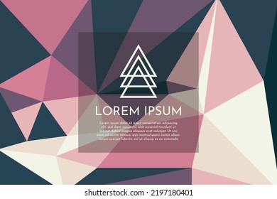 ABSTRACT GEOMETRIC BACKGROUND VECTOR FREE DOWNLOAD