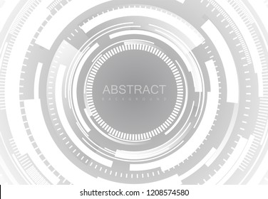 Abstract geometric background. Vector futuristic illustration. Dynamic pattern with radial shapes. Cover design