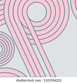 Abstract geometric background. Vector, illustration