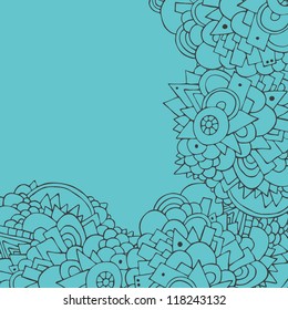 Abstract geometric background, vector illustration