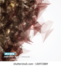 Abstract geometric background. Vector illustration