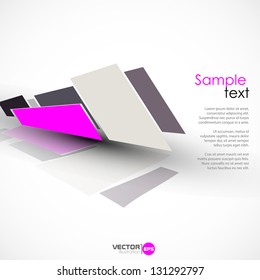 Abstract geometric background. Vector illustration. Eps 10.